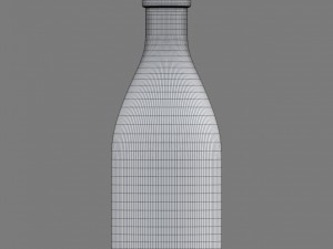 Wine bottle 3Dモデル