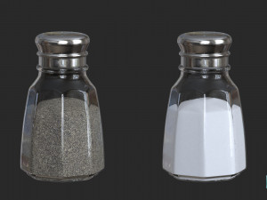 Salt and peppers shakers 3Dモデル