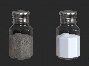 Salt and peppers shakers 3Dモデル