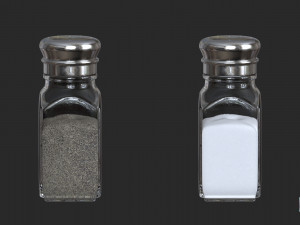 Salt and peppers shakers 3Dモデル