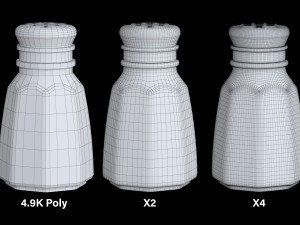 Salt and peppers shakers 3Dモデル