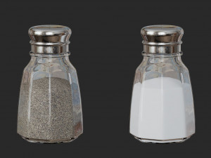 Salt and peppers shakers 3Dモデル