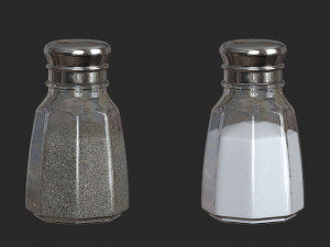 Salt and peppers shakers 3Dモデル