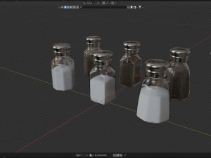 Salt and peppers shakers 3Dモデル