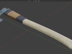 axe one handed 3D Model