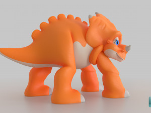 Cera triceratops 3D Model