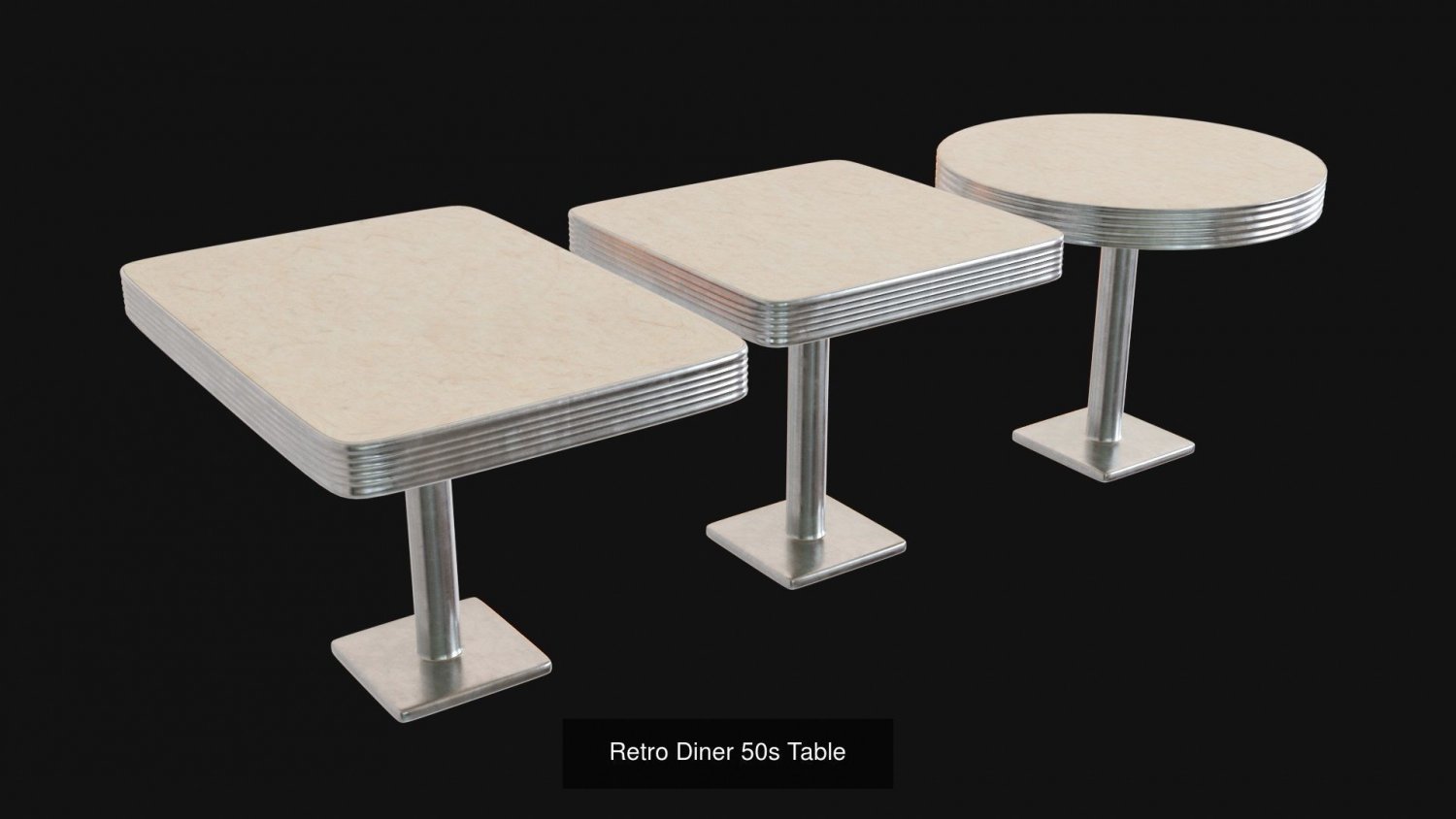 50s diner table and chairs top