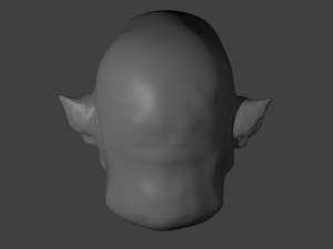 orc head 3D Model