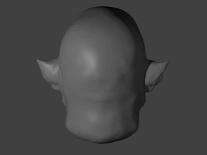 orc head 3D Model