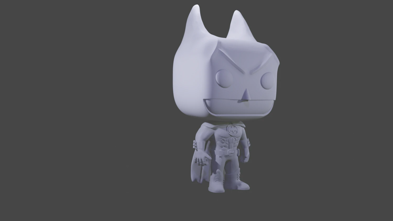 Batman 3D Print Model .c4d .max .obj .3ds .fbx .stl .blend 