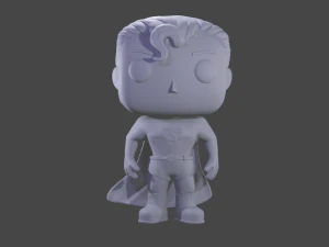 펀코슈퍼맨 3D 프린트 모델