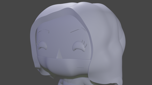 Funko Ginny Weasley 3D model 3D printable