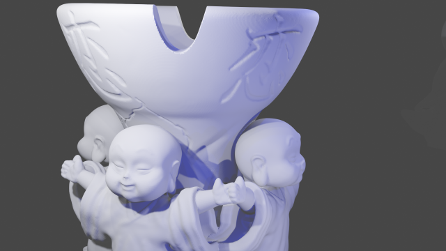 Macetas-buda 3D Принт Модель .c4d .max .obj .3ds .fbx .stl .blend