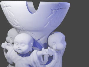 Macetas-buda Modelo de impresión 3D