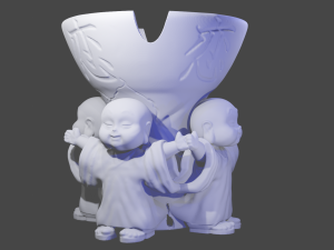 Macetas-buda 3D Принт Модель