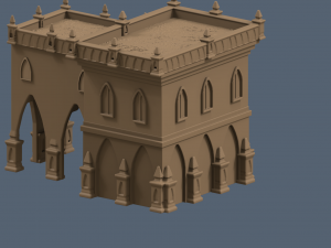 Gotica-warhamer Modèles 3D en vedette