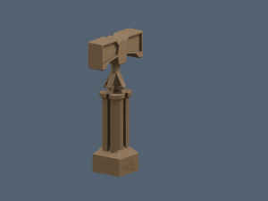 Martillo-warhamer 3Dプリントモデル