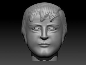 Busto pol macarni Model Cetak 3D