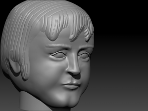 Busto pol macarni Model Cetak 3D