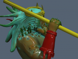 Poseidon 3Dモデル