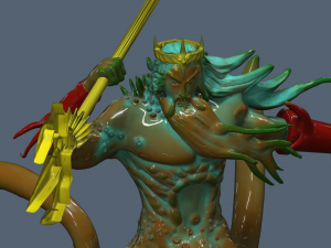 Poseidon 3D Model