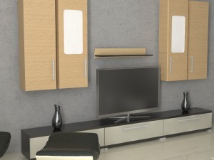 interior design living room 3D Модель