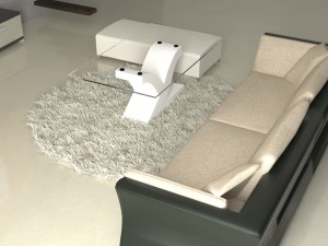 interior design living room 3D Модель