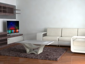 interior design living room Modello 3D