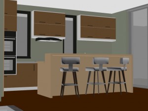 interior design kitchen 3D Model