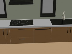 interior design kitchen 3D Model