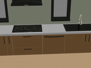 interior design kitchen 3D Model
