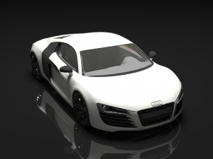 audi r8 3D 模型