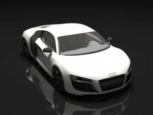 Audi R8 3D Modell