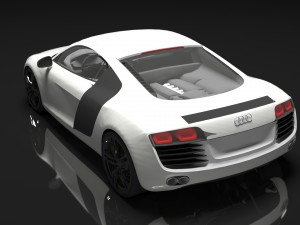audi r8 3D Model