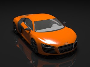 audi r8 3D Model