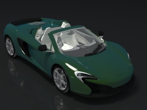 mclaren 3D 模型