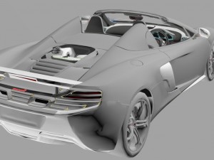 mclaren 3D 模型
