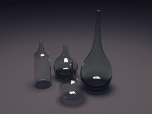 collection of bootles 3D 模型