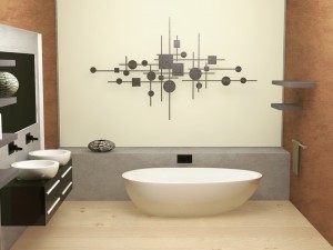 interior design bathroom 3D 模型