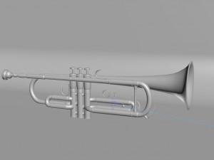 trumpet Model 3D