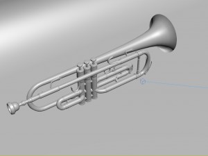 trumpet Model 3D