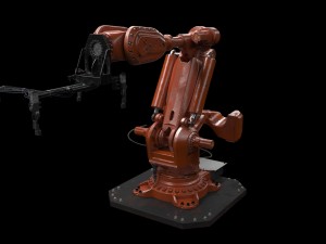 industrial robot 3D Model