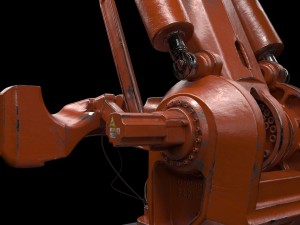 industrial robot 3D Model