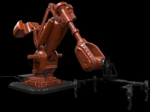 industrial robot 3D Model