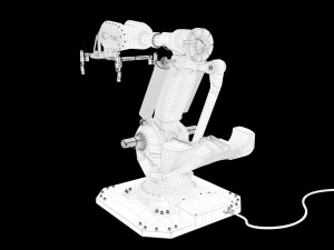 industrial robot 3D Model