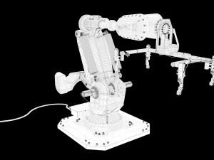 industrial robot 3D Model