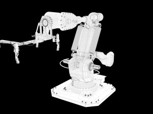 industrial robot 3D Model