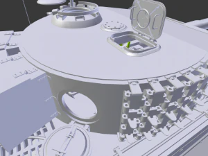 tiger tank 3D Print Model