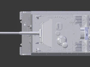 tiger tank 3D Print Model