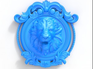 lionrelief 3D-Druckmodell